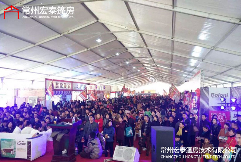 在冬天使用展會篷房需要注意哪些事項？